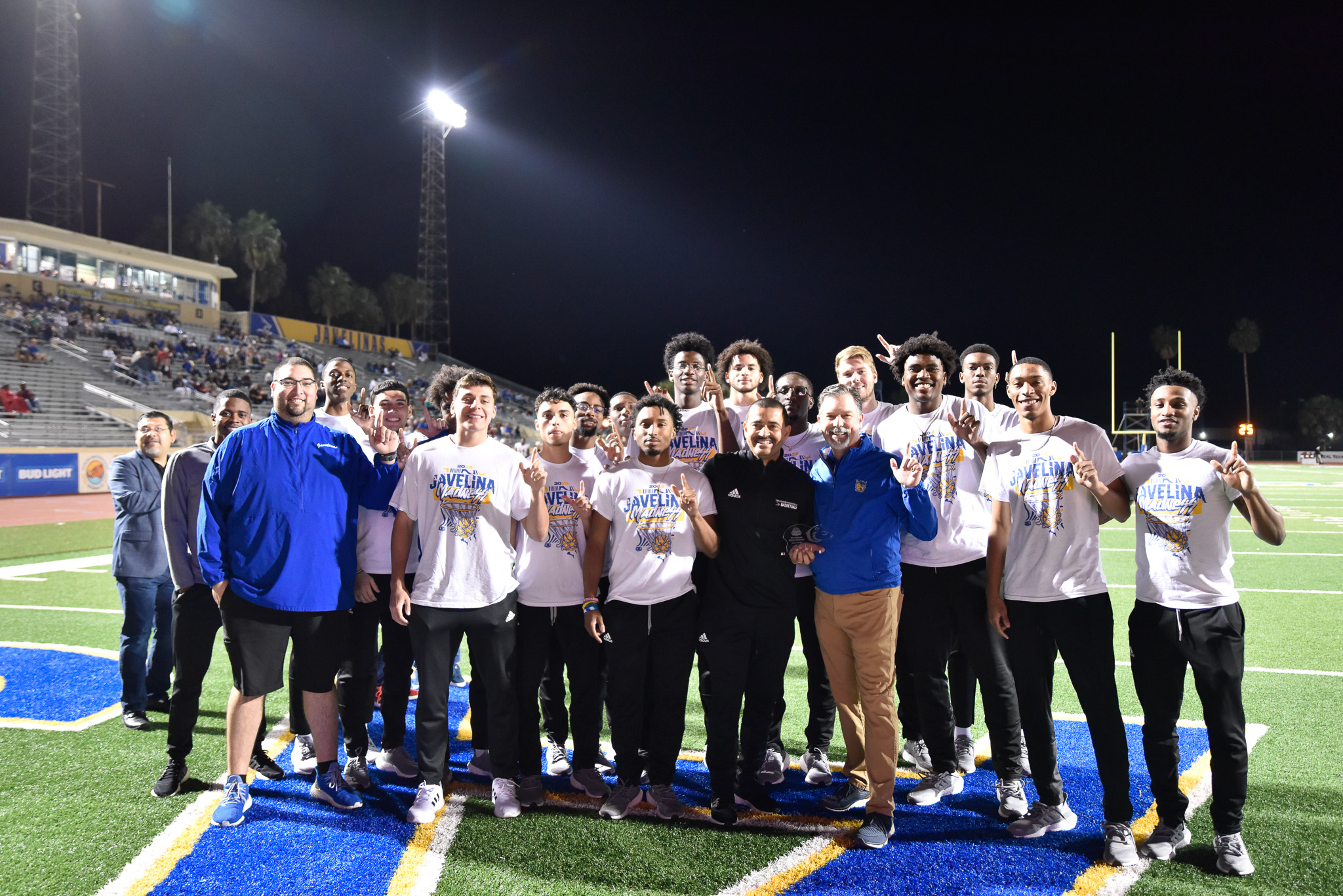 javelina day of giving men's basketball team receives top athletics program award