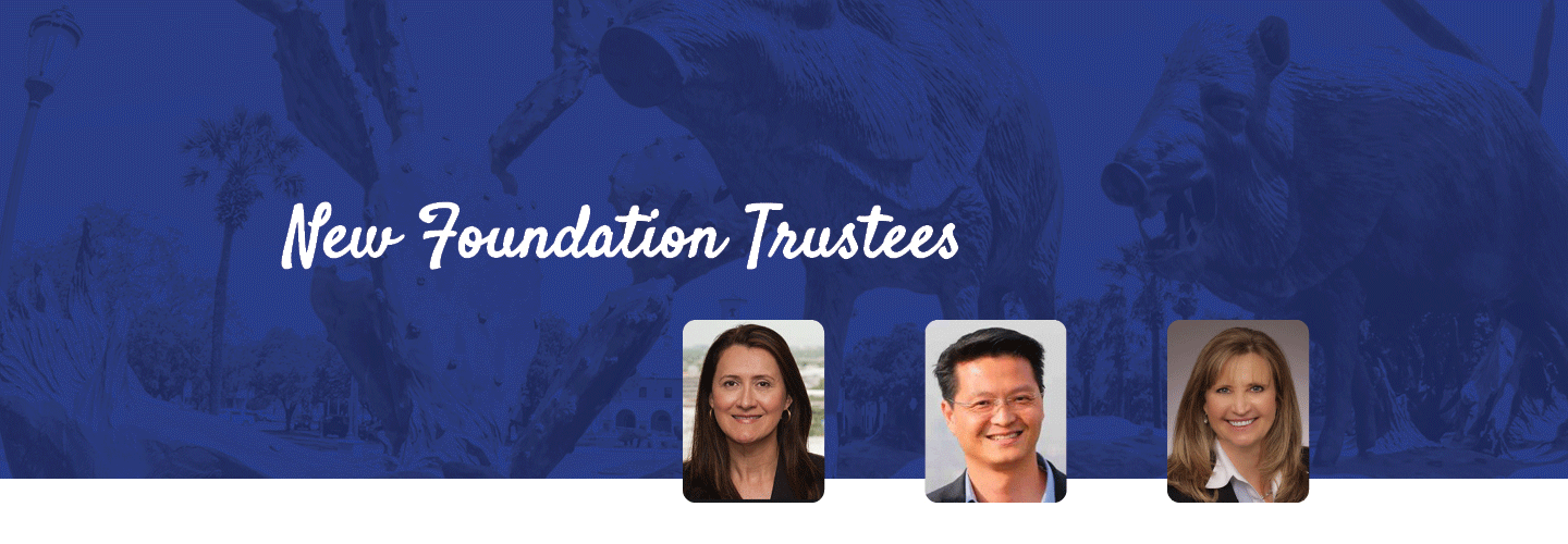 three new foundation trustees